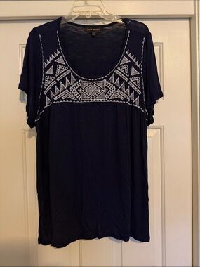 Lane Bryant 18-20 Short-Sleeve Top